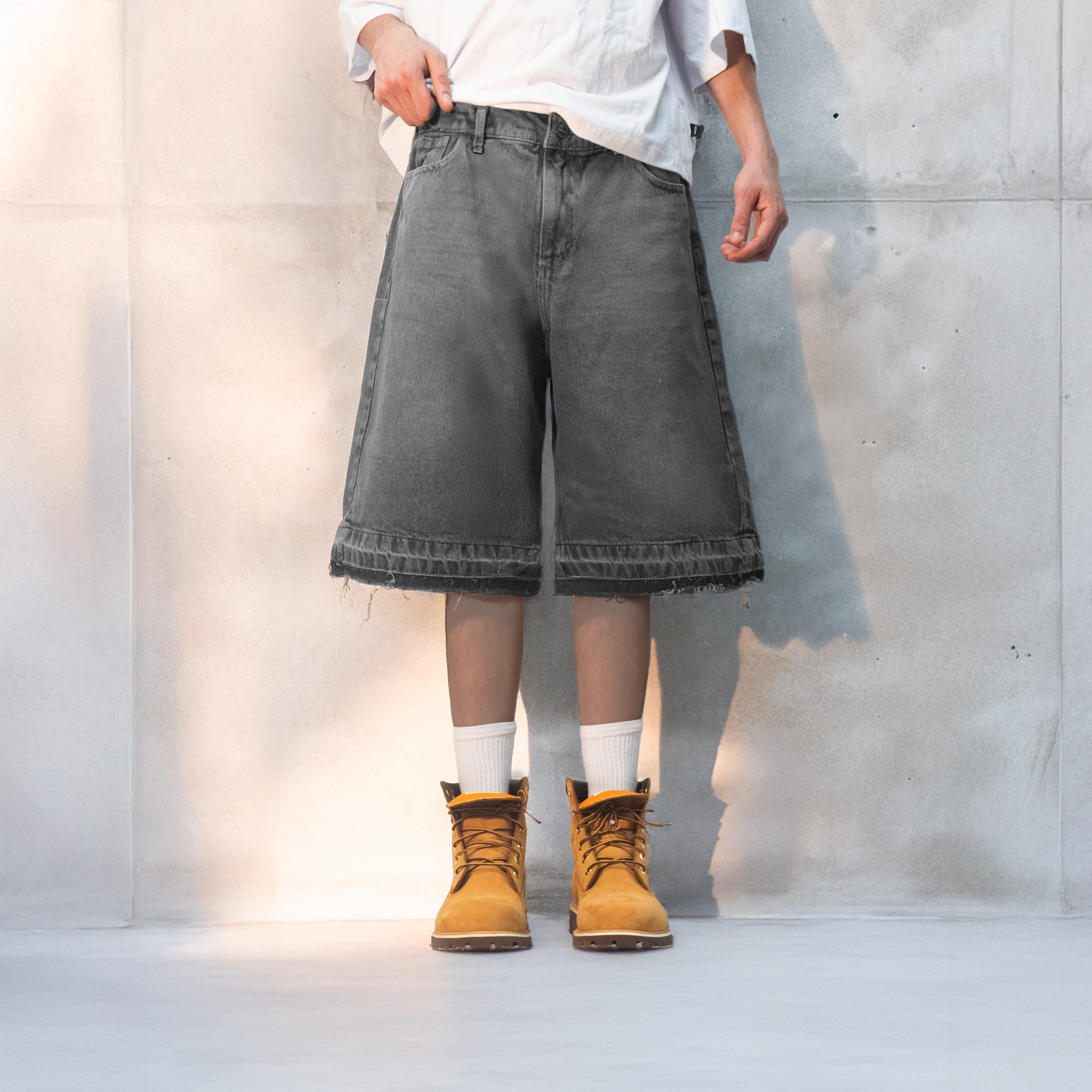 Bermuda Baggy Negra XIII