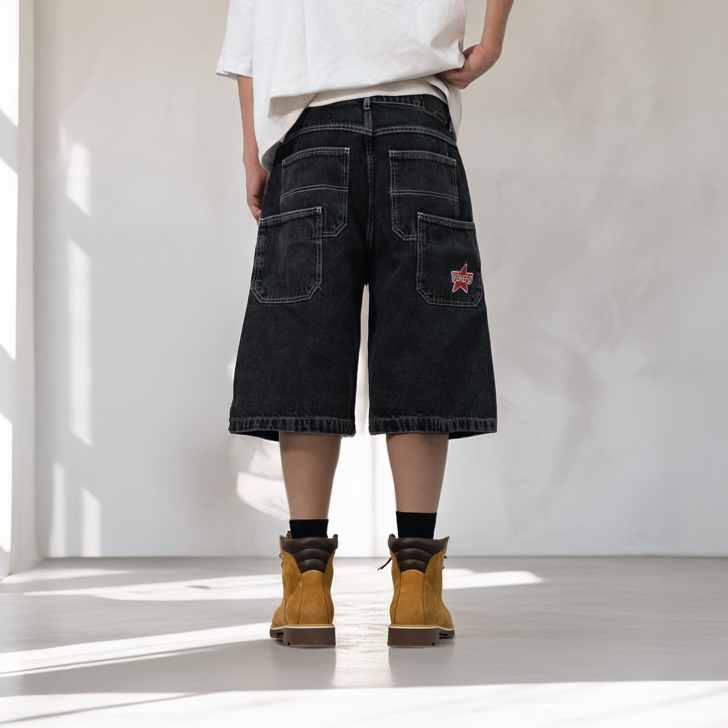 Bermuda Baggy Negra XI