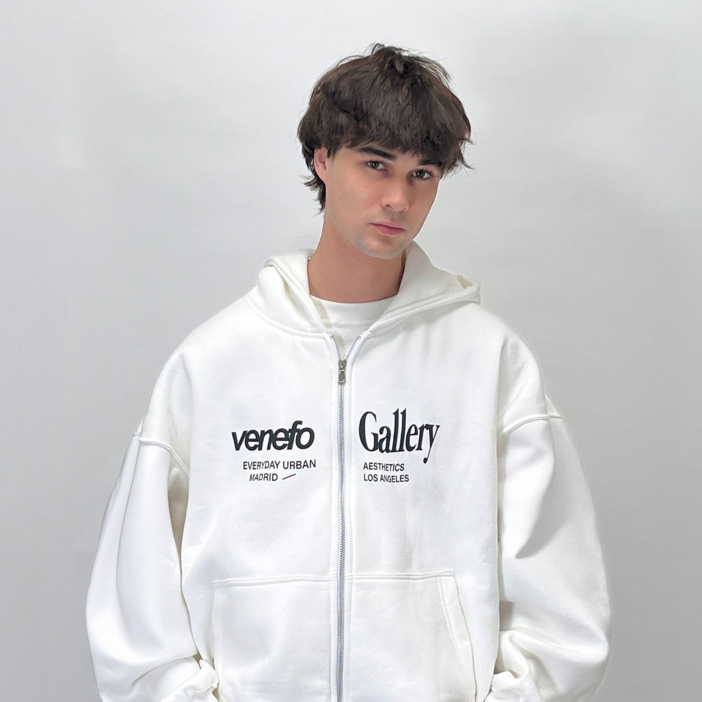 Zip Hoodie Gallery (Boxy Fit)