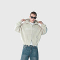 Sweater Double Zip (Beige) (Collection 03)