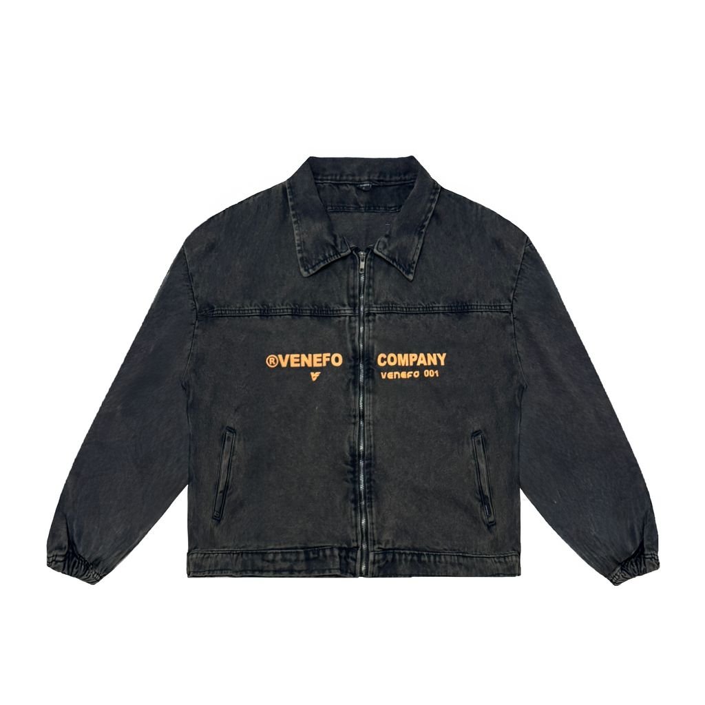 Chaqueta Rustic Negra (Oversize)