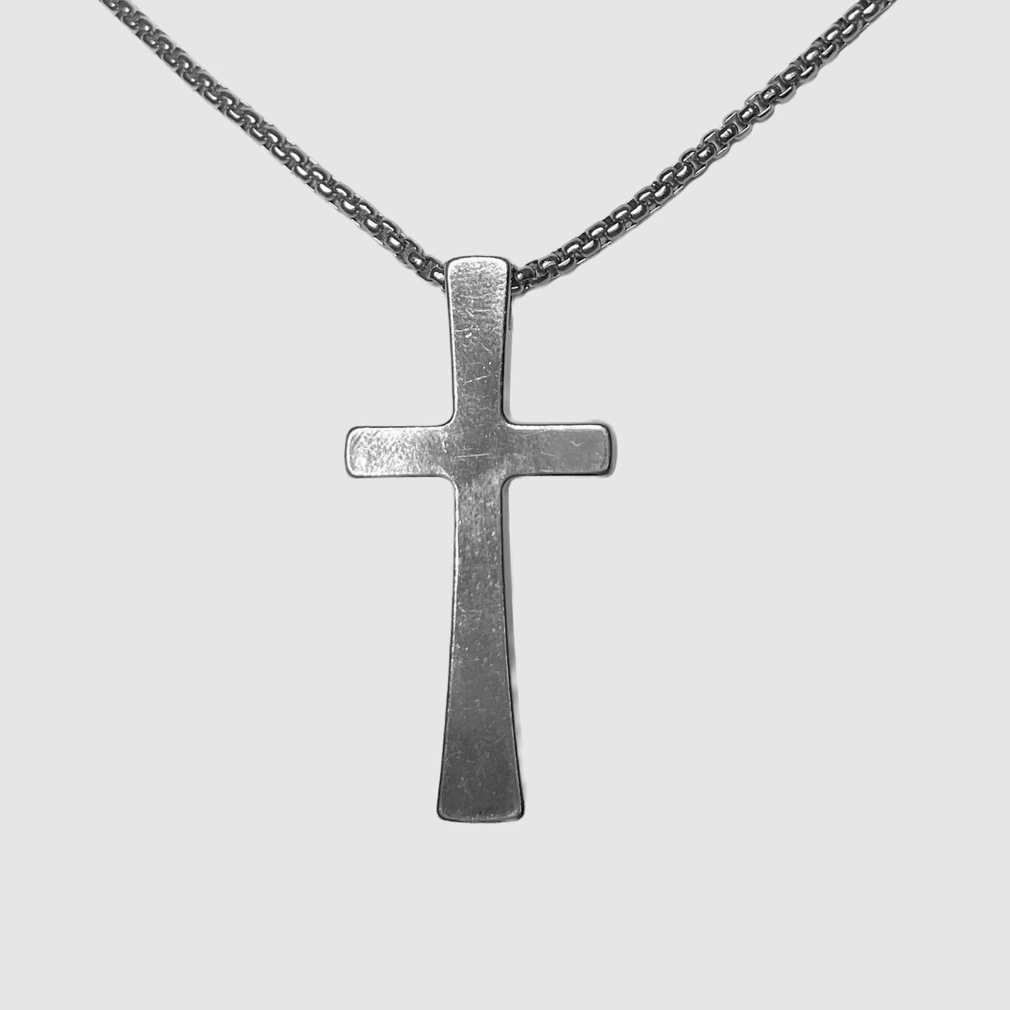 Collar Cruz Acero