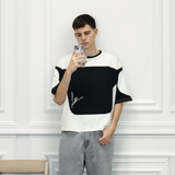 Remera Dual B&N (Bordado) (Oversize)