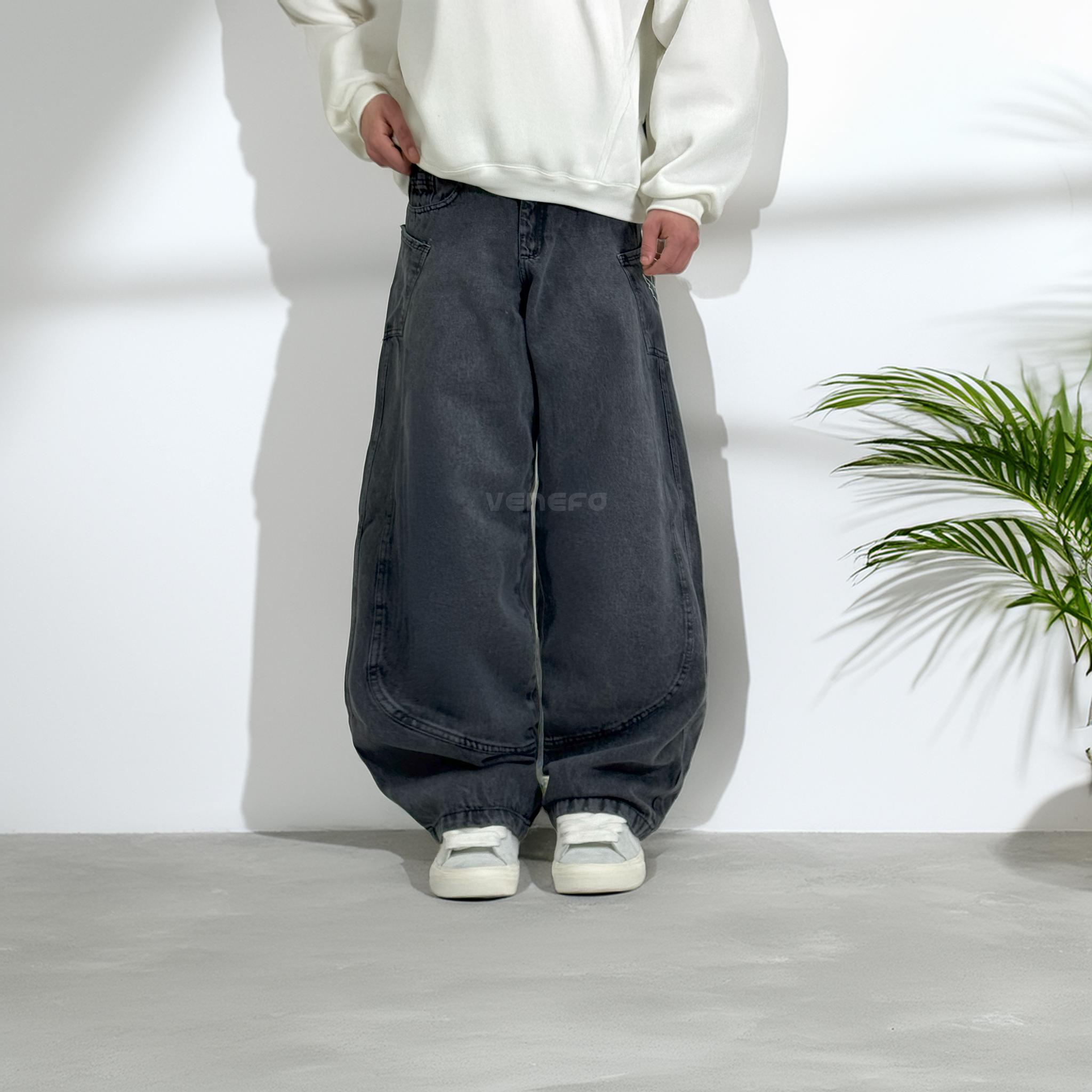 Jean Ultra Baggy Negro XX