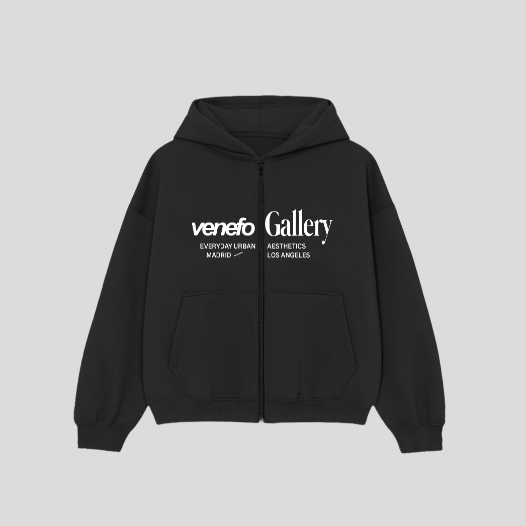 Zip Hoodie Gallery (Boxy Fit)