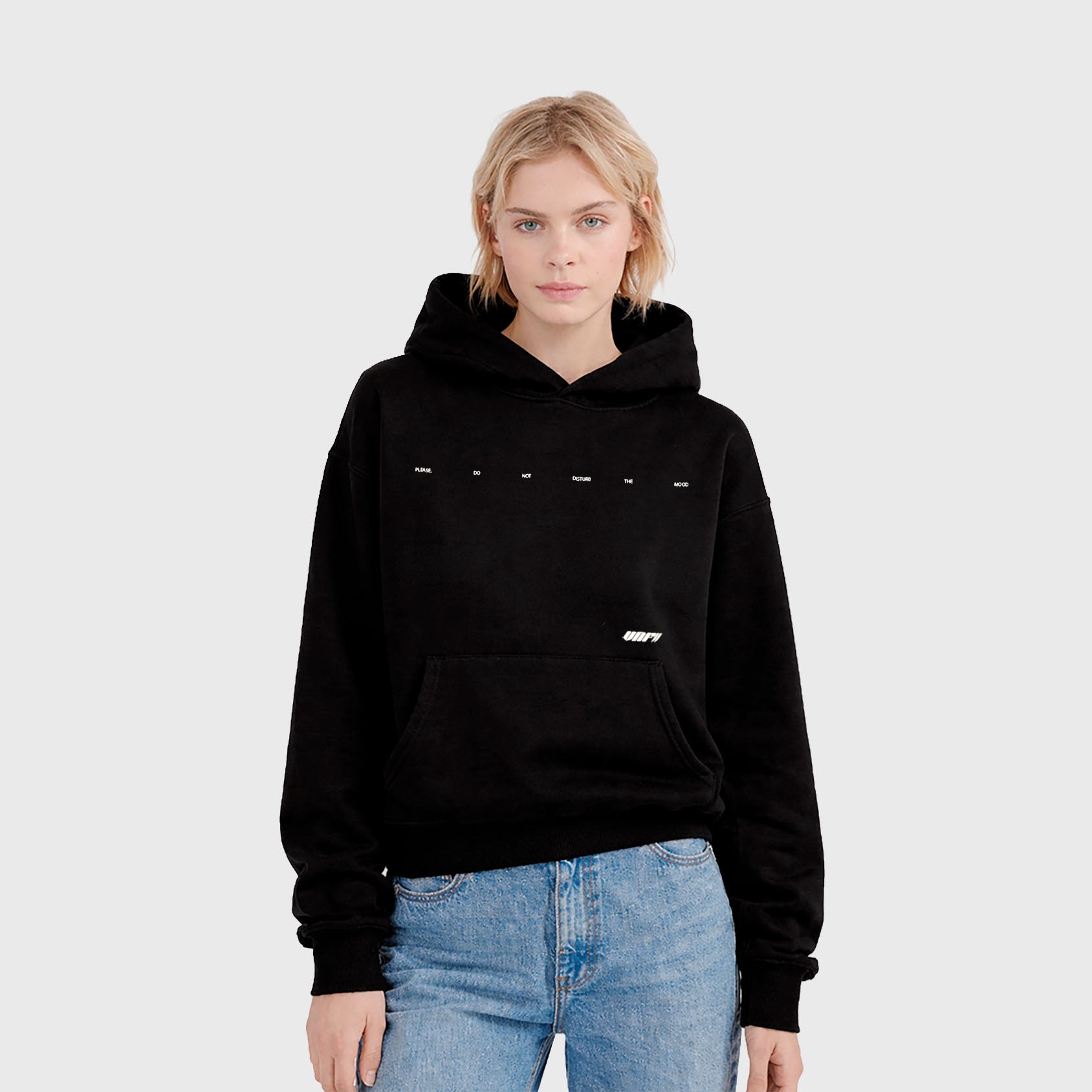 Hoodie Barcode (Negro)