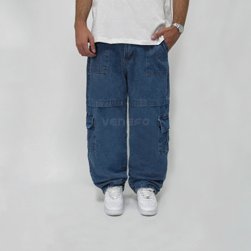 🦇Jean Baggy Denim VI (Oversize) Streetwear Urbano – Venefo