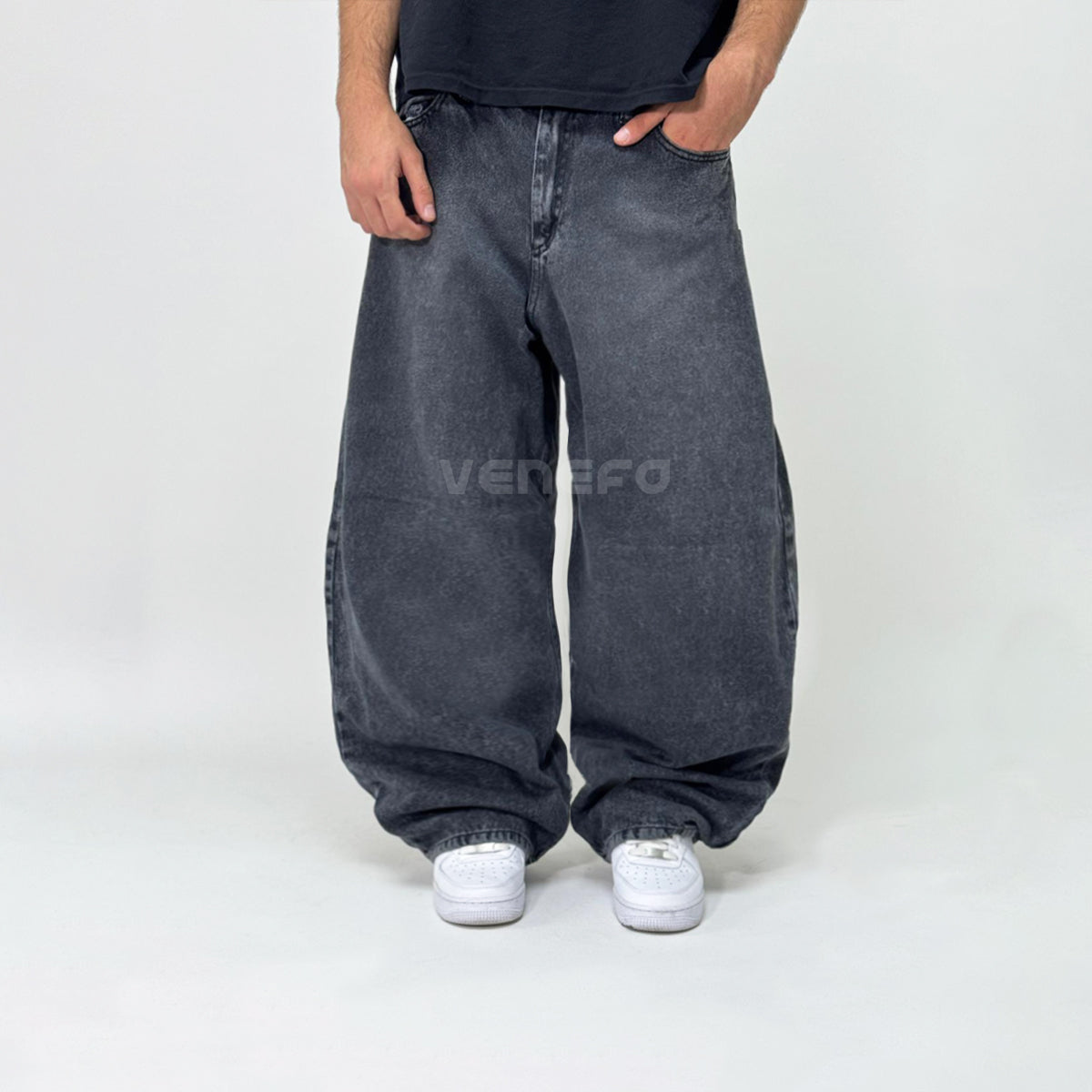 Jean Ultra Baggy Negro VIII