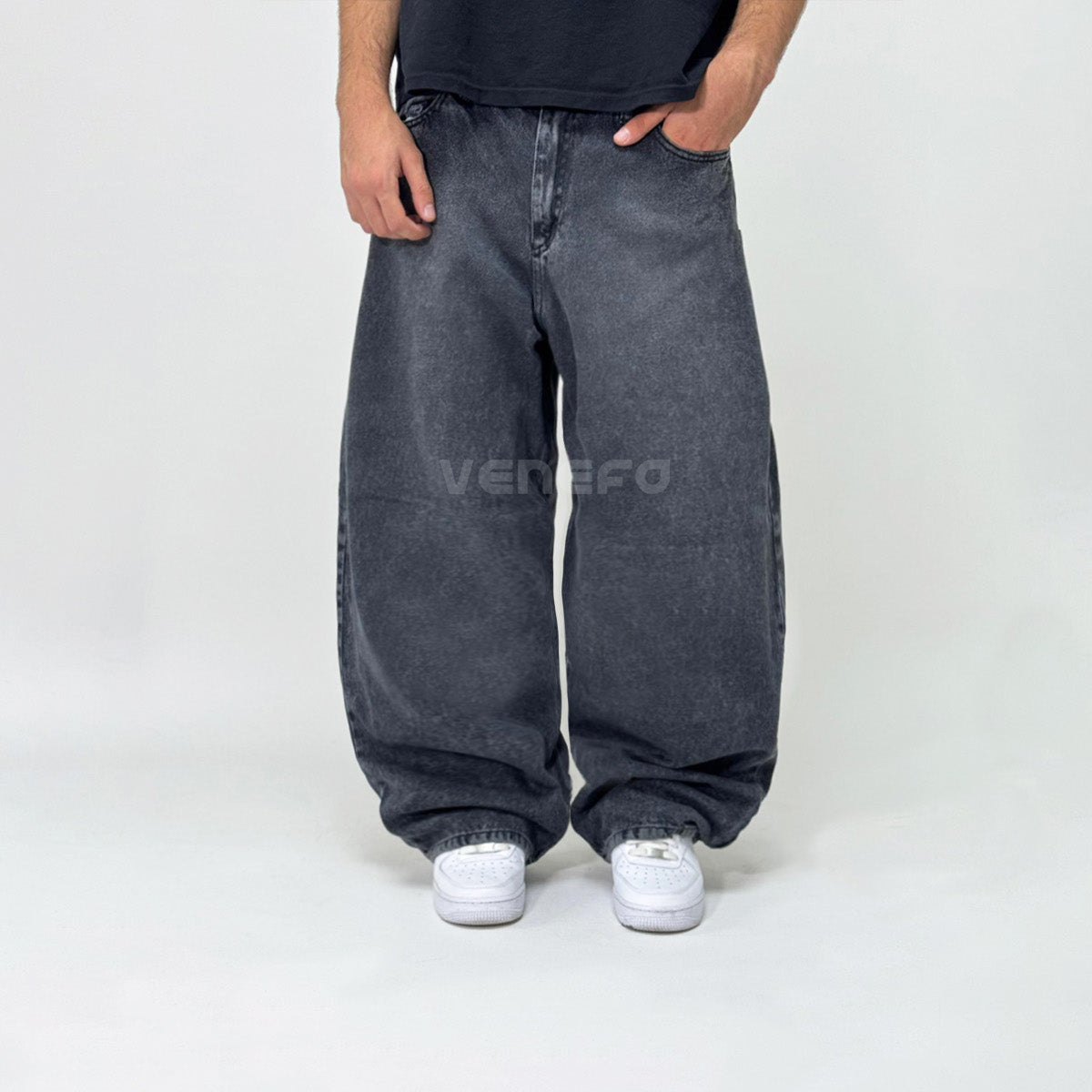 Jean Ultra Baggy Negro VIII