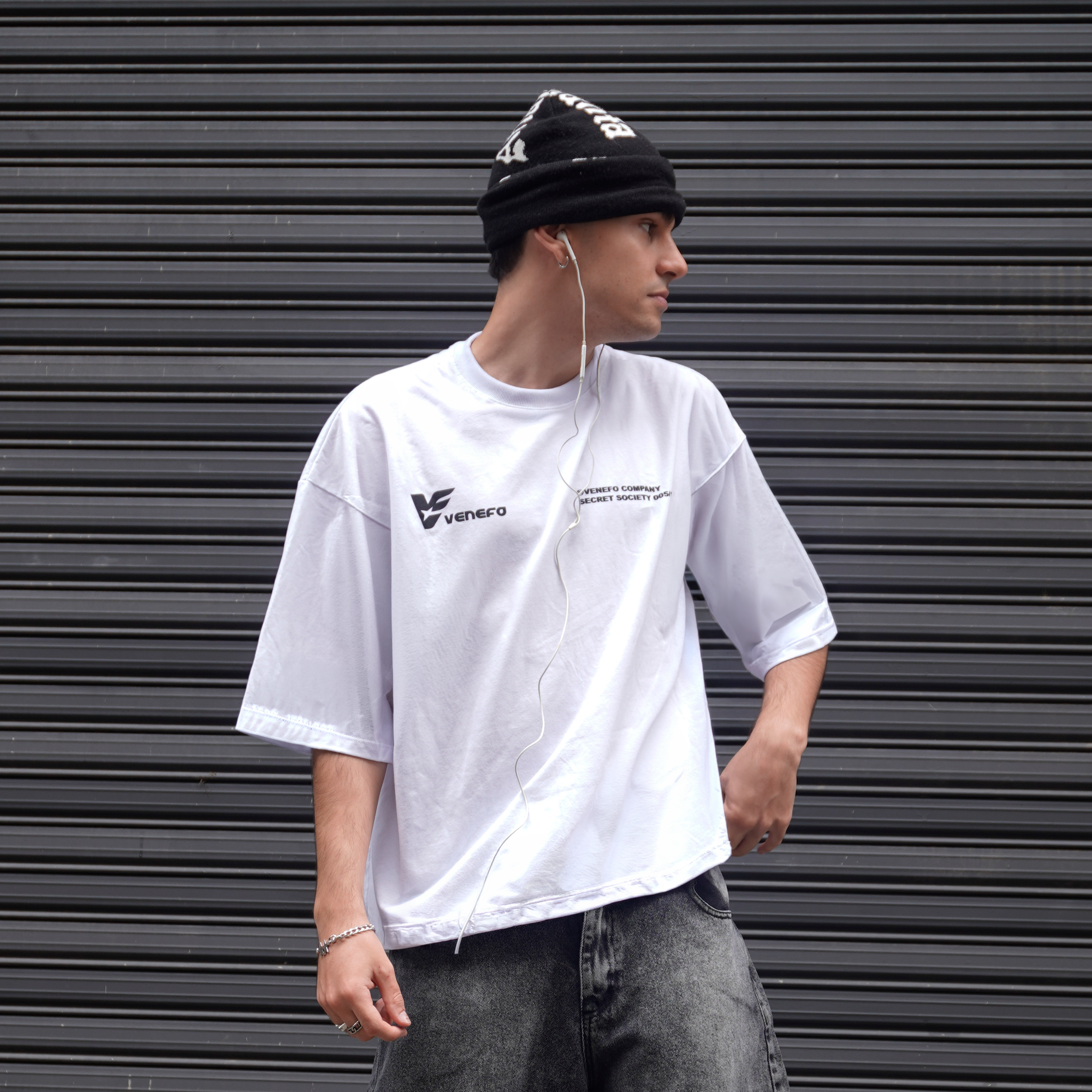 Remera Cloud (Oversize) (Blanco)