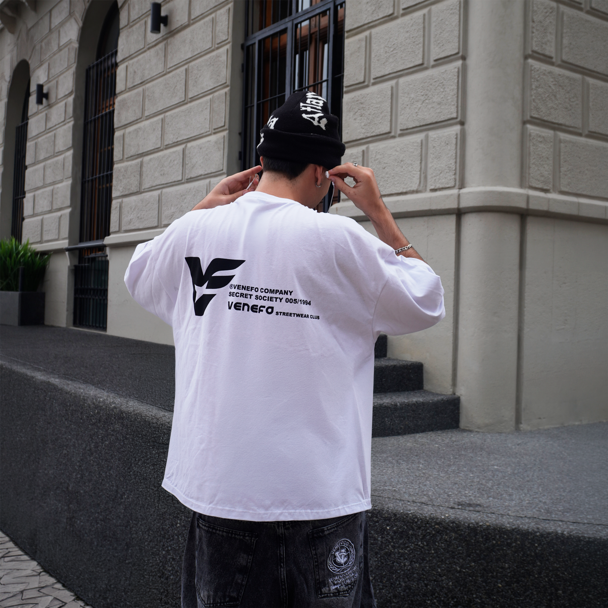 Remera Cloud (Oversize) (Blanco)