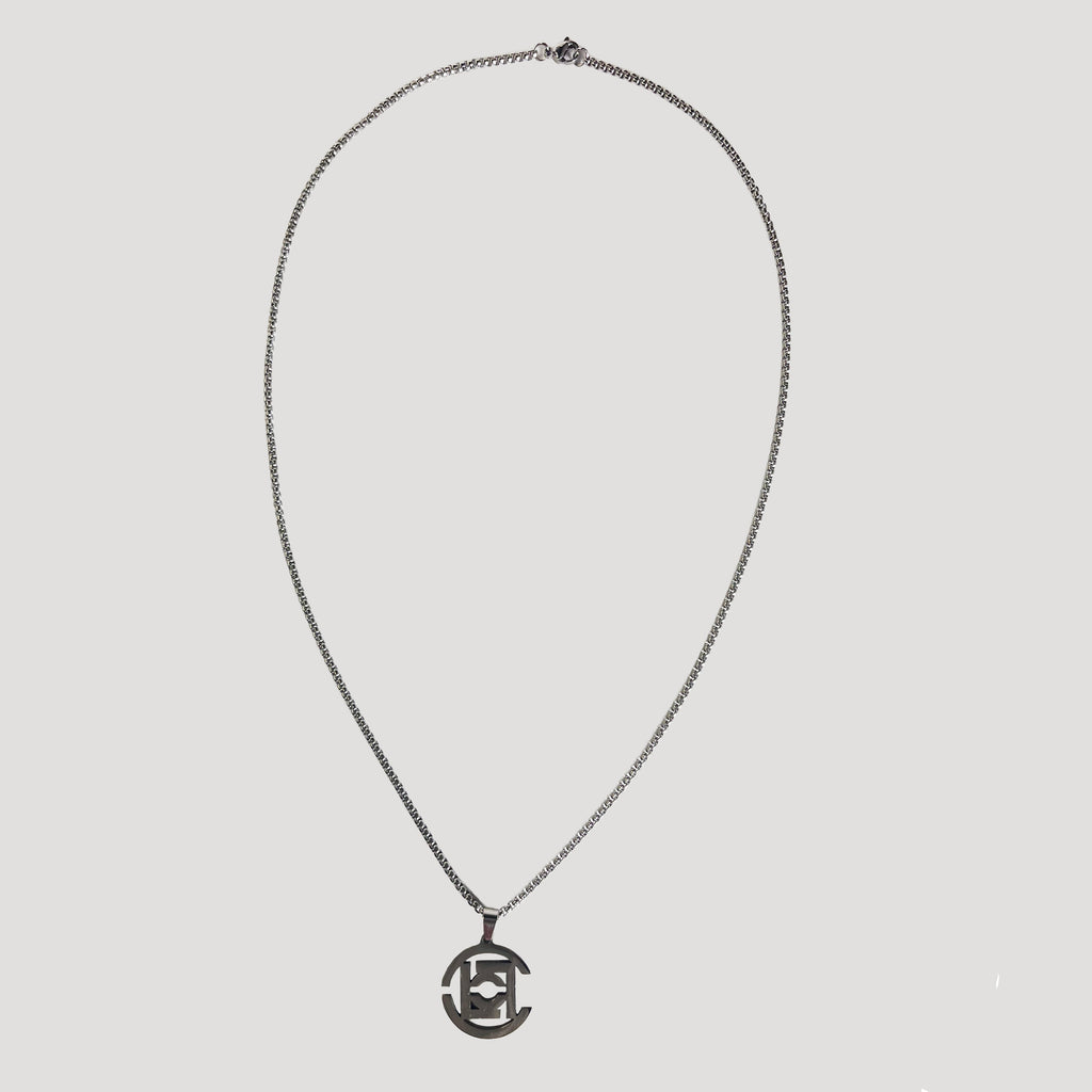 Collar Abstracto Acero