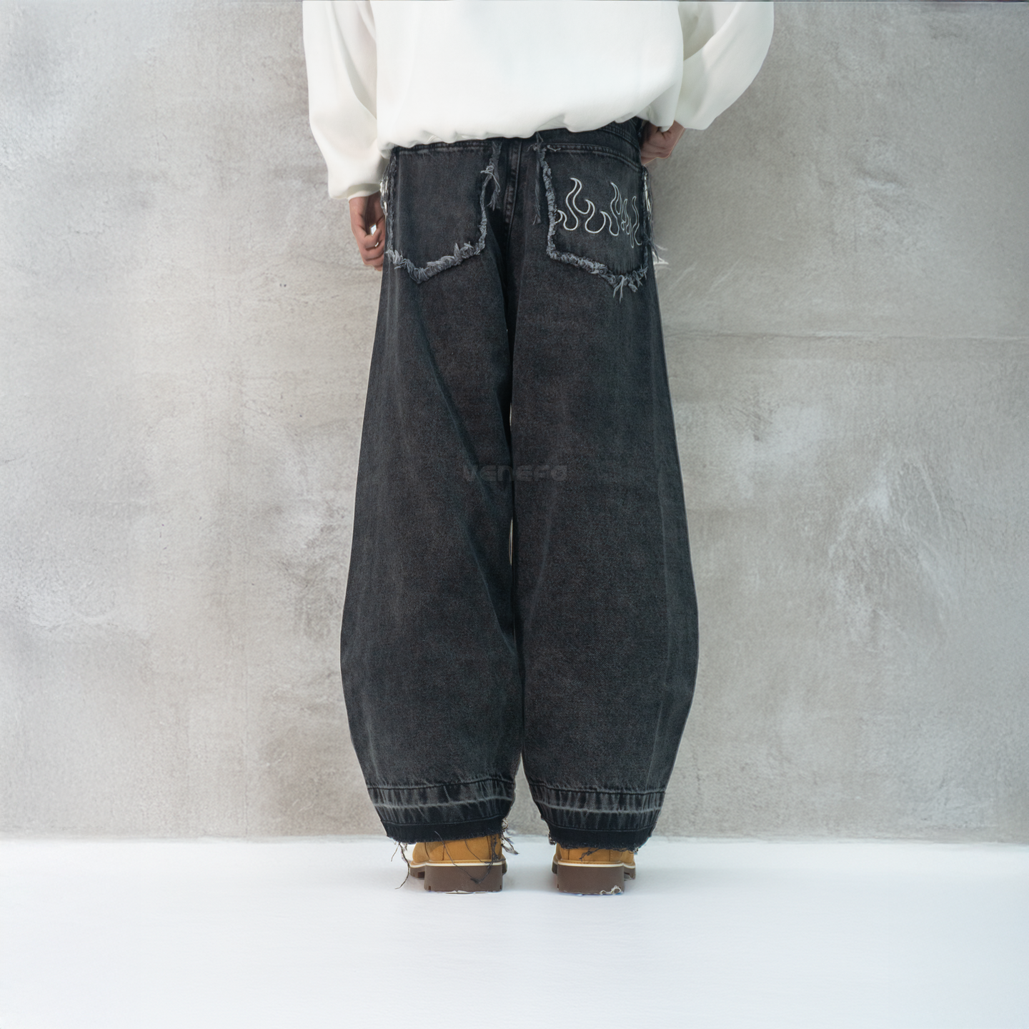 Jean Ultra Baggy Negro XXII
