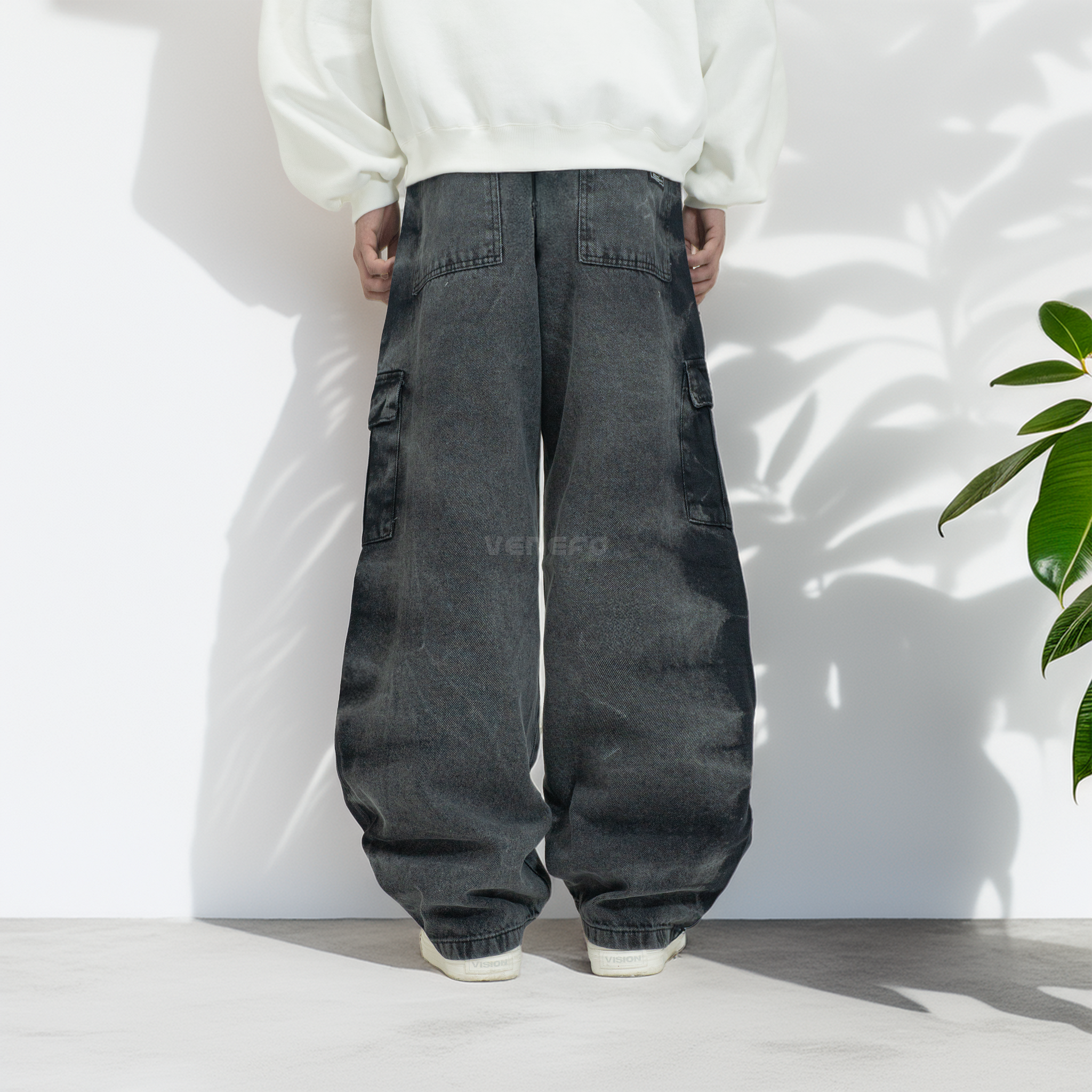 Jean Ultra Baggy Negro XVI