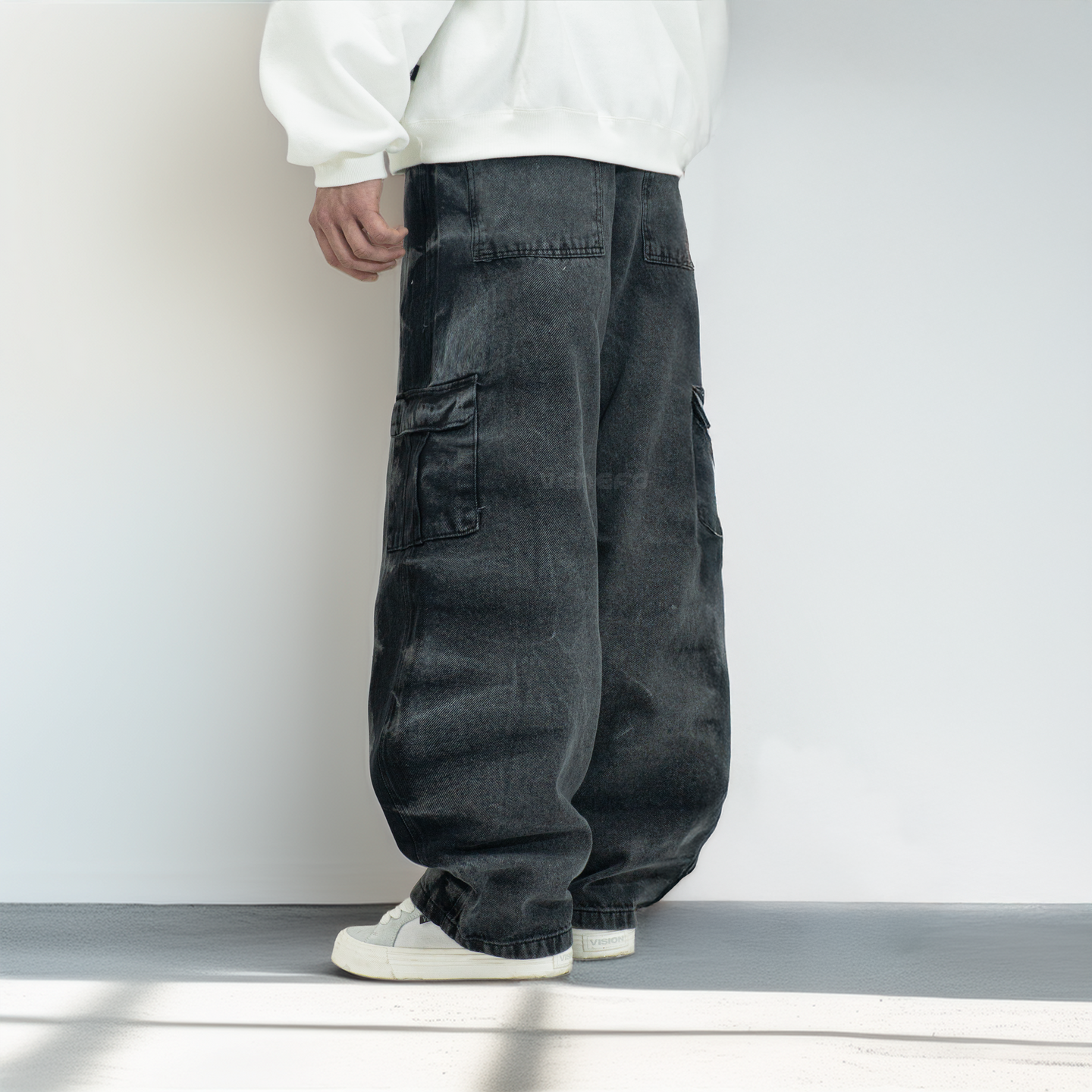 Jean Ultra Baggy Negro XVI
