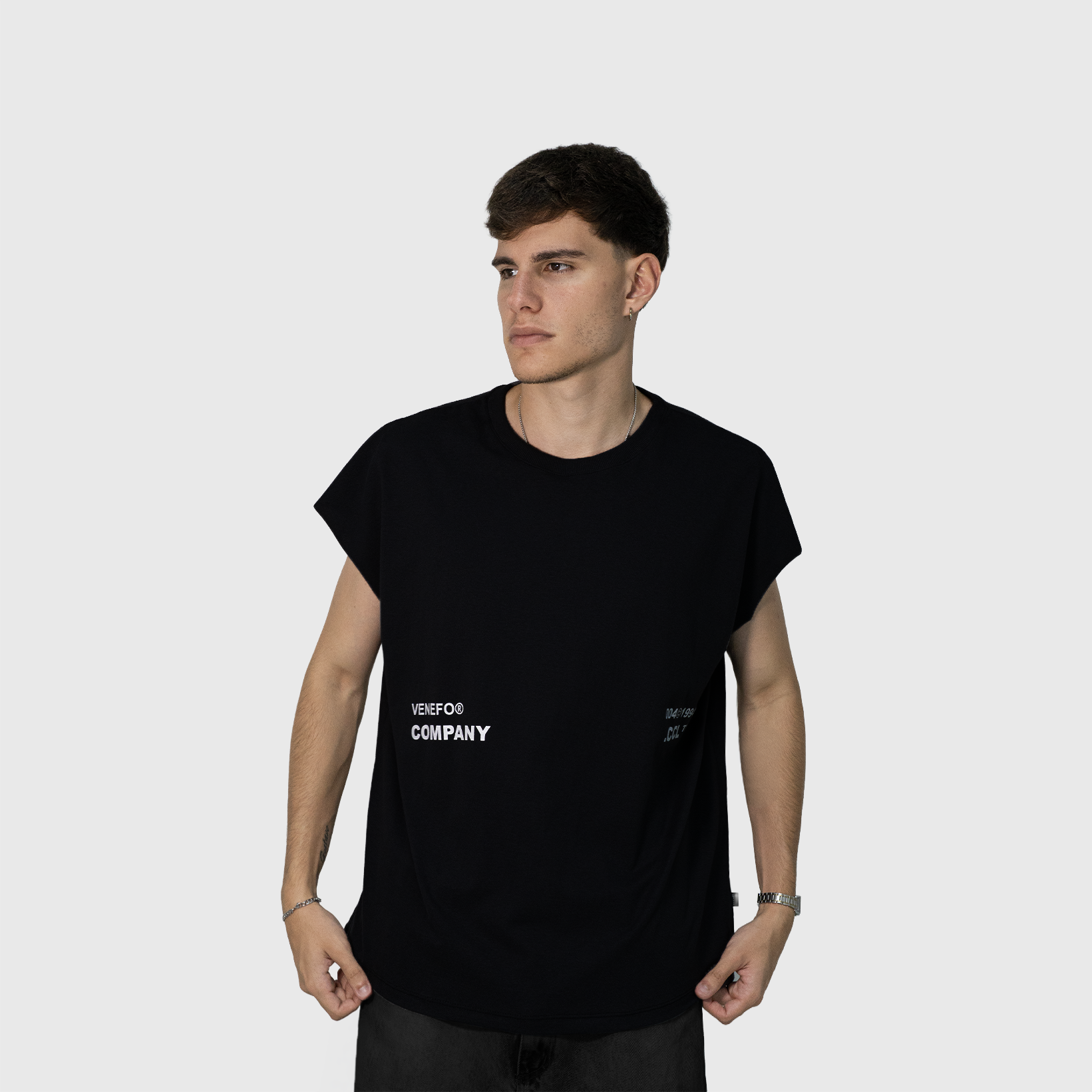 Musculosa .CCL (Oversize) (Negra)