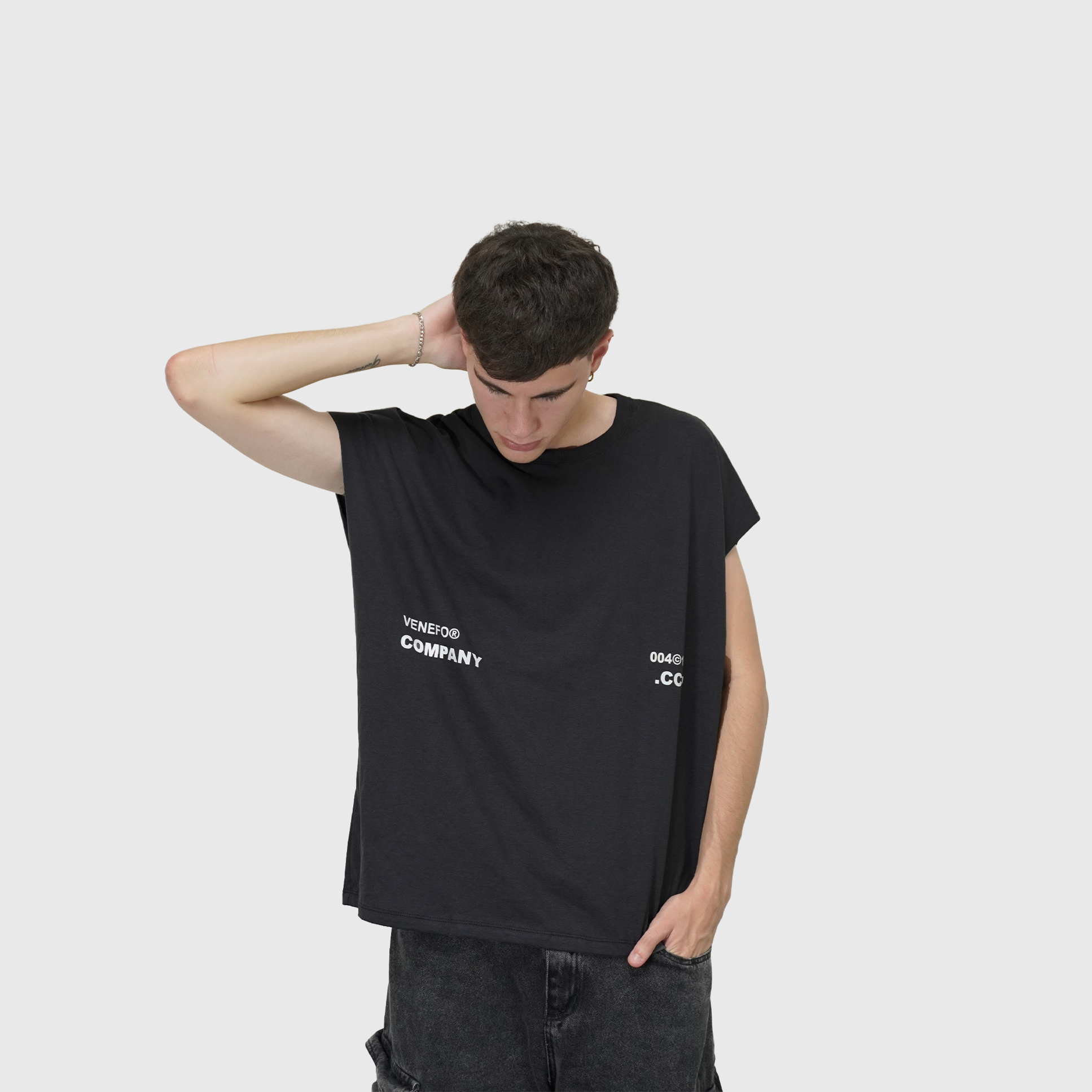 Musculosa .CCL (Oversize) (Negra)