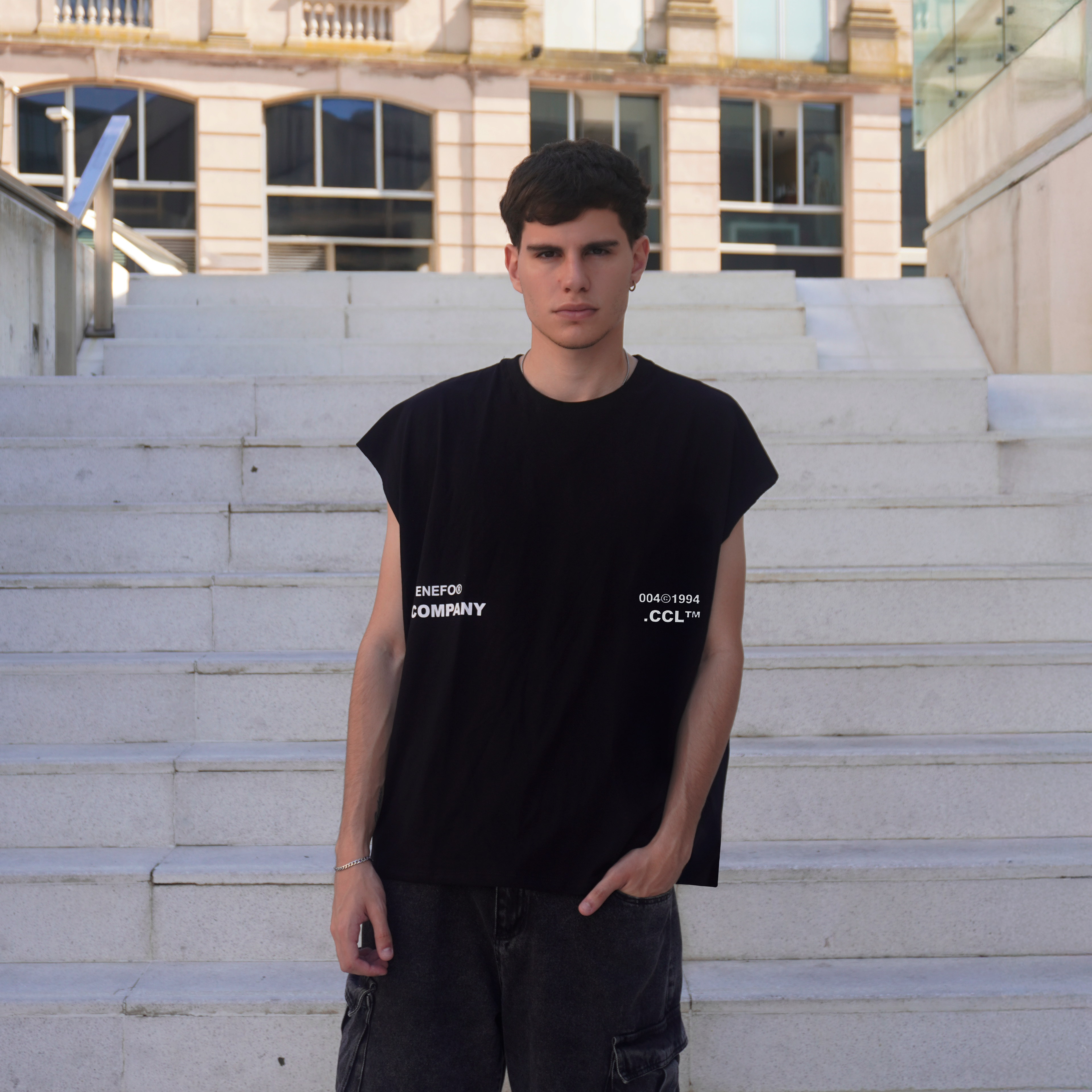 Musculosa .CCL (Oversize) (Negra)