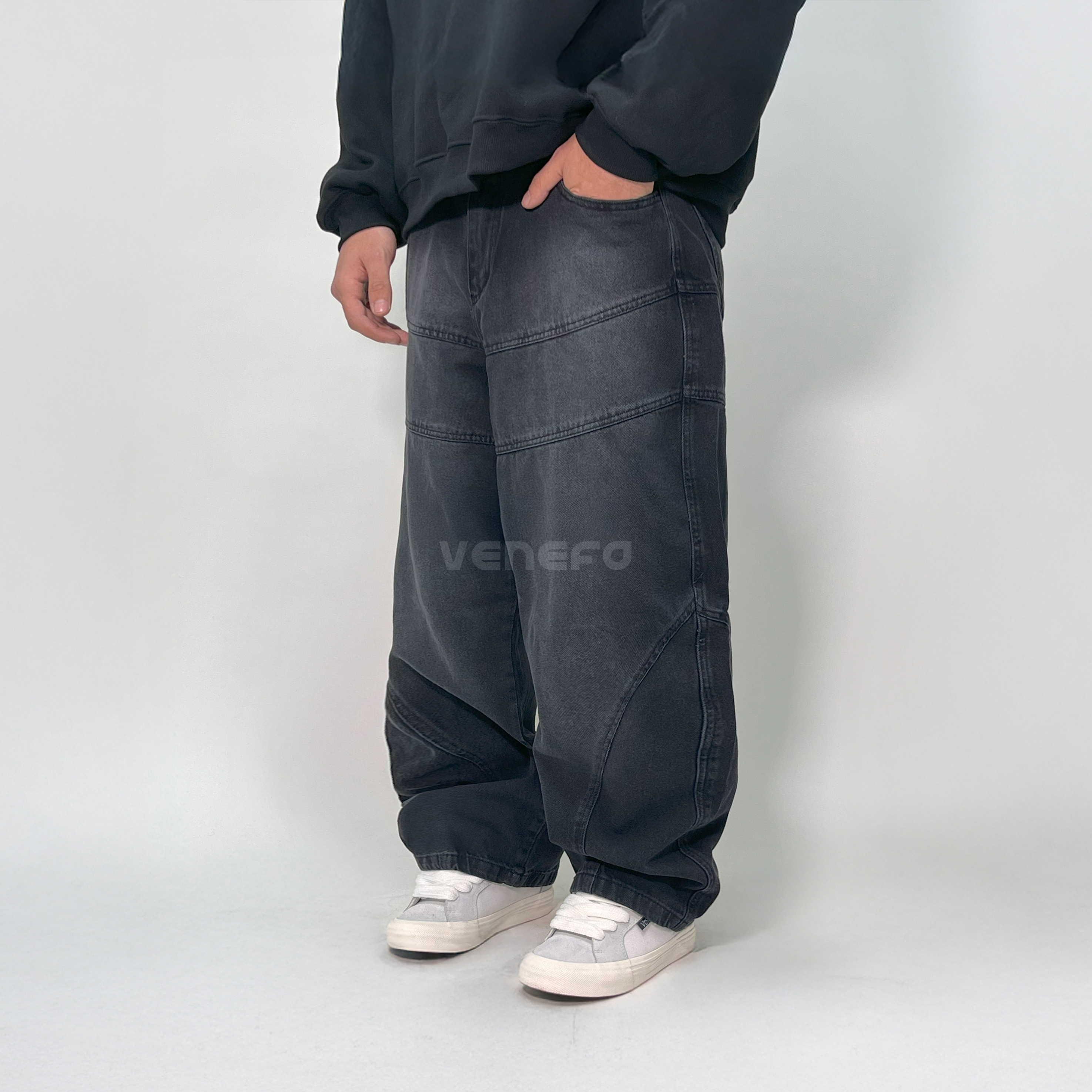 Jean Ultra Baggy Negro XIV