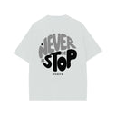 Remera Never Stop (Oversize)
