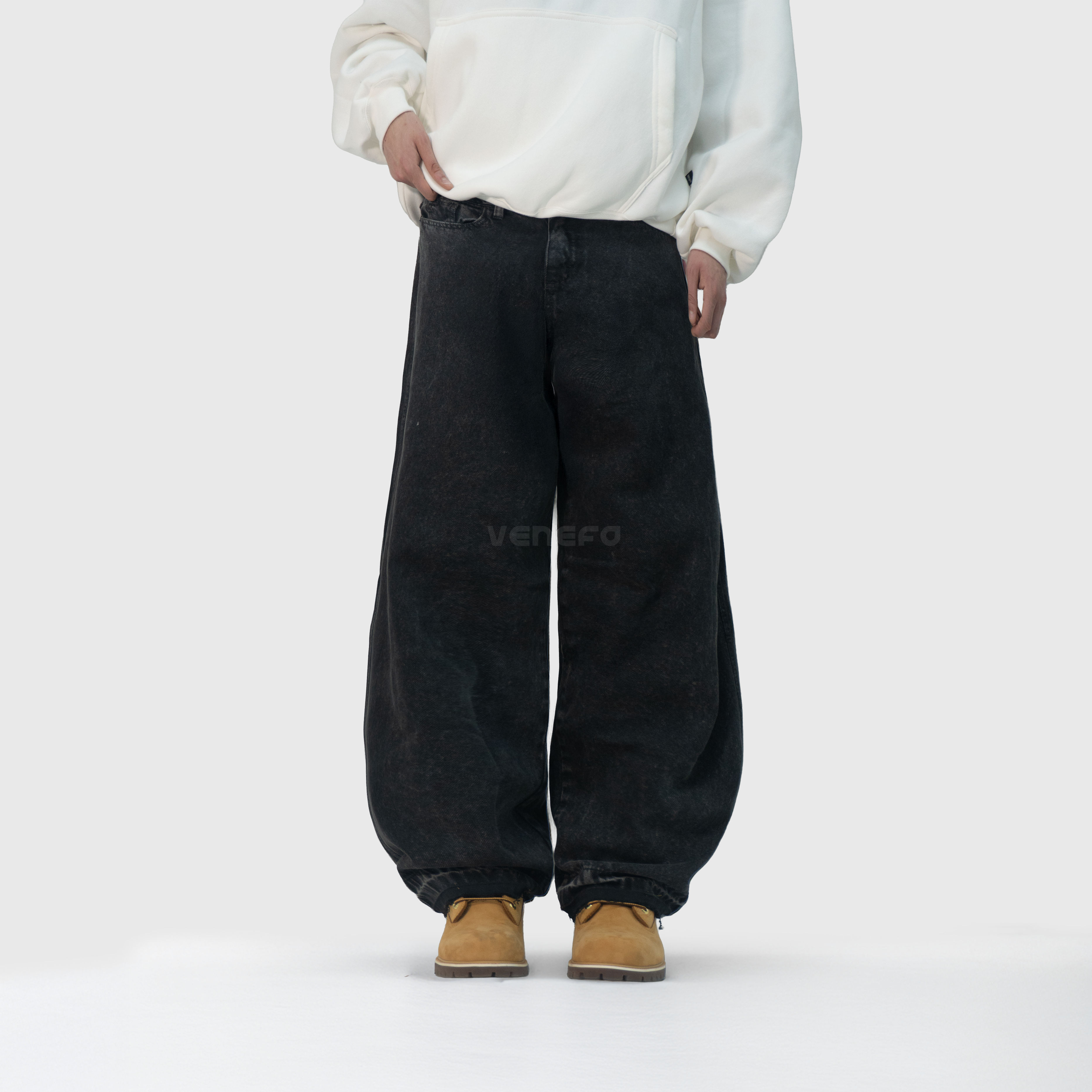 Jean Ultra Baggy Negro XXII