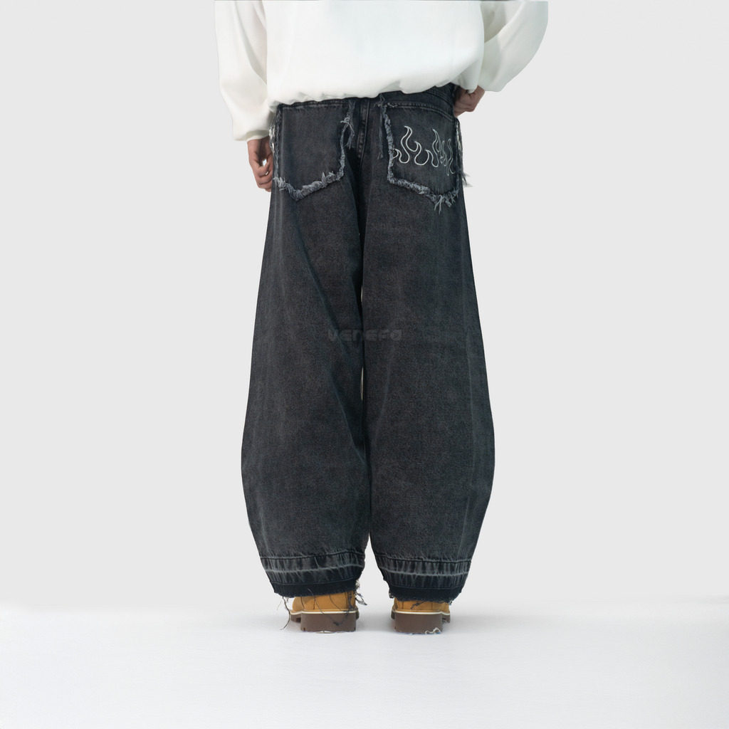 Jean Ultra Baggy Negro XXII