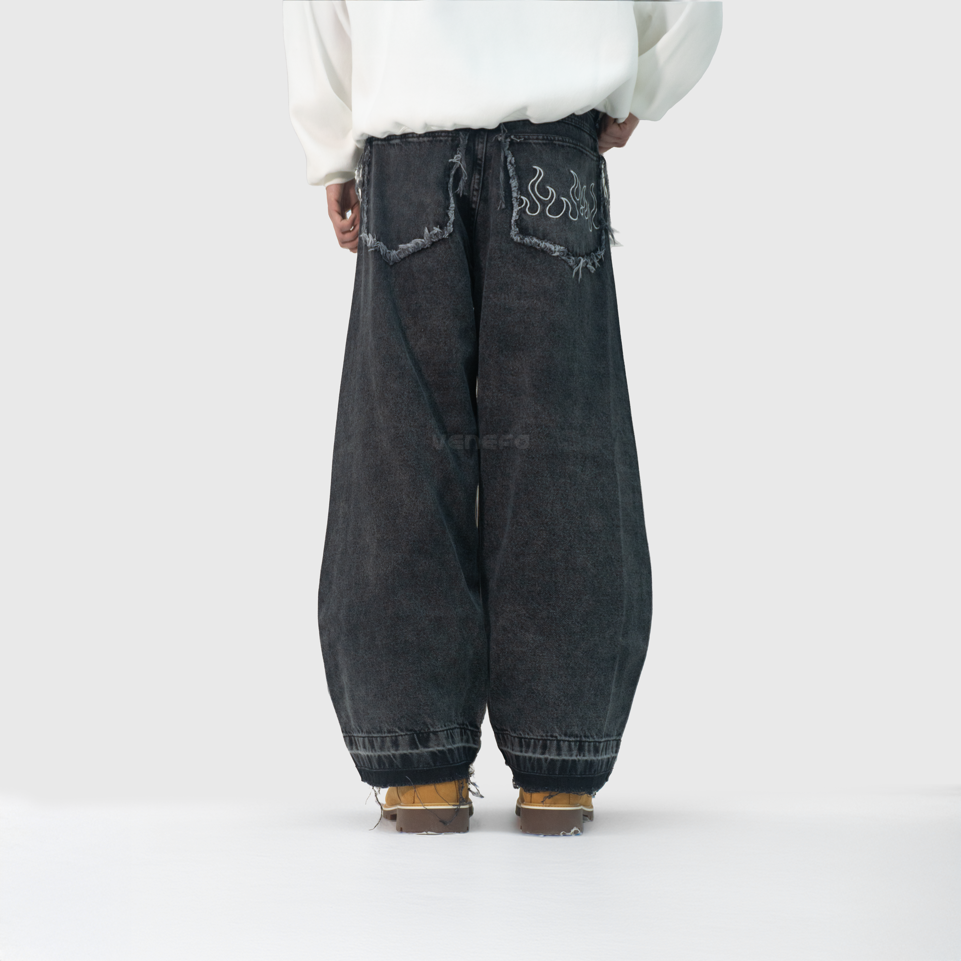 Jean Ultra Baggy Negro XXII