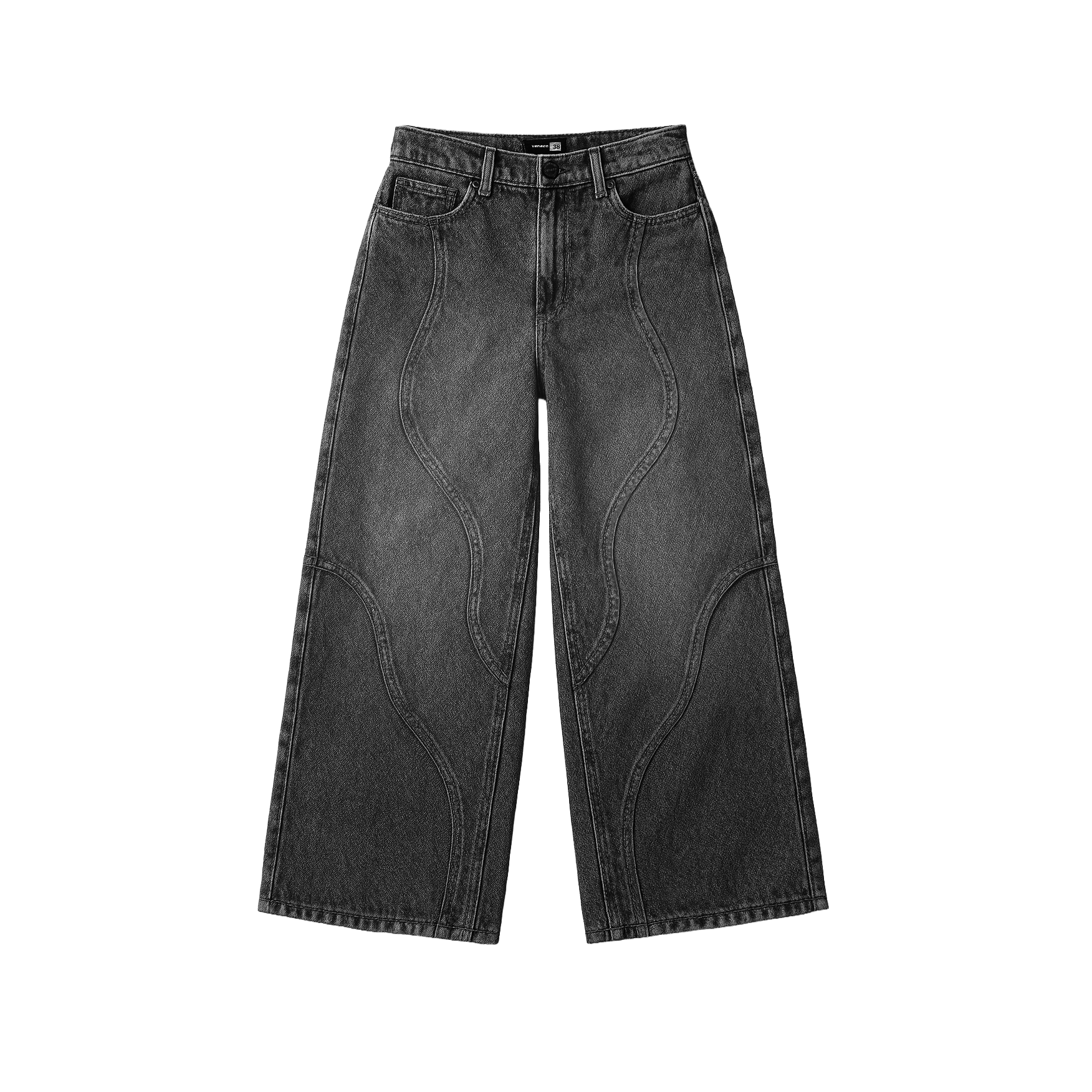 Jean Ultra Baggy Negro XVIII