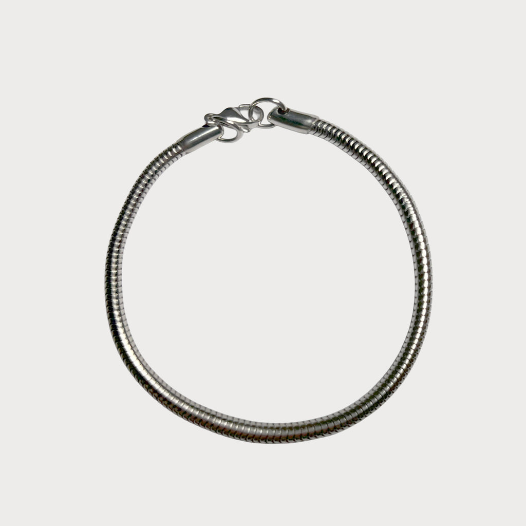 Pulsera Cordon Fino Acero