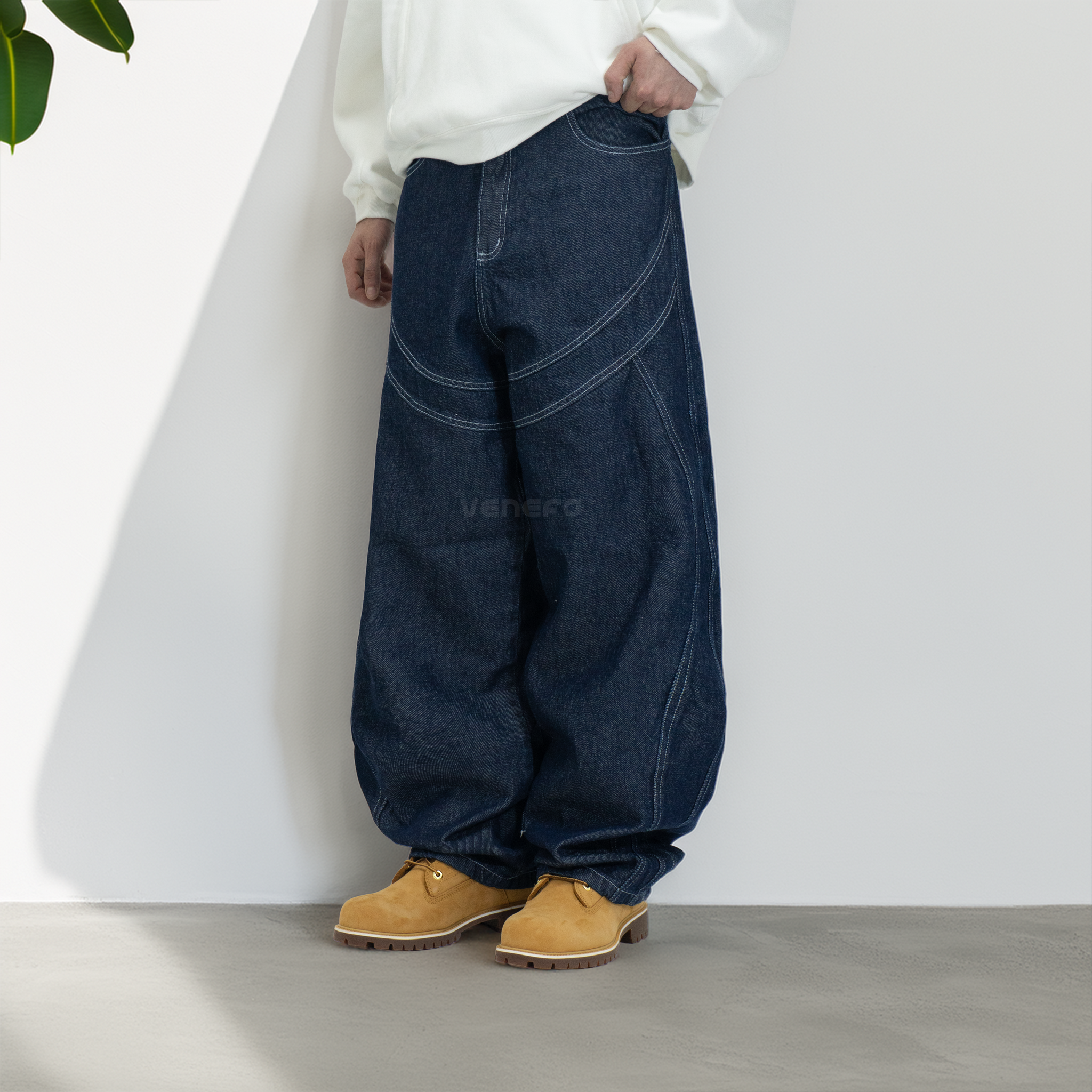 Jean Ultra Baggy Raw Denim III