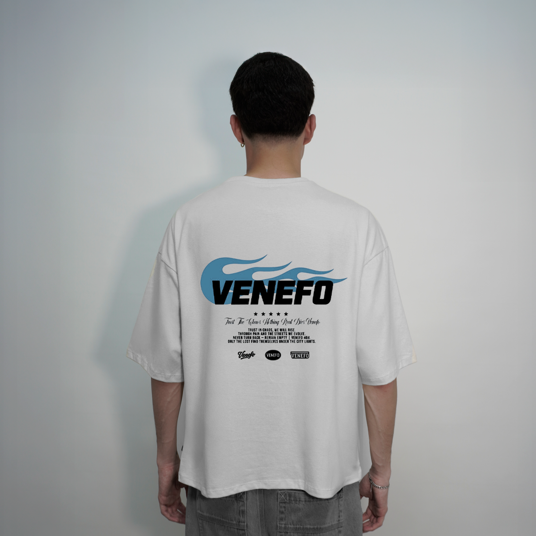Remera Venefo Flame (Oversize)