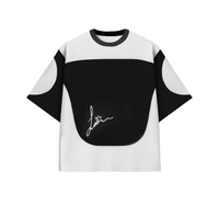 Remera Dual B&N (Bordado) (Oversize)