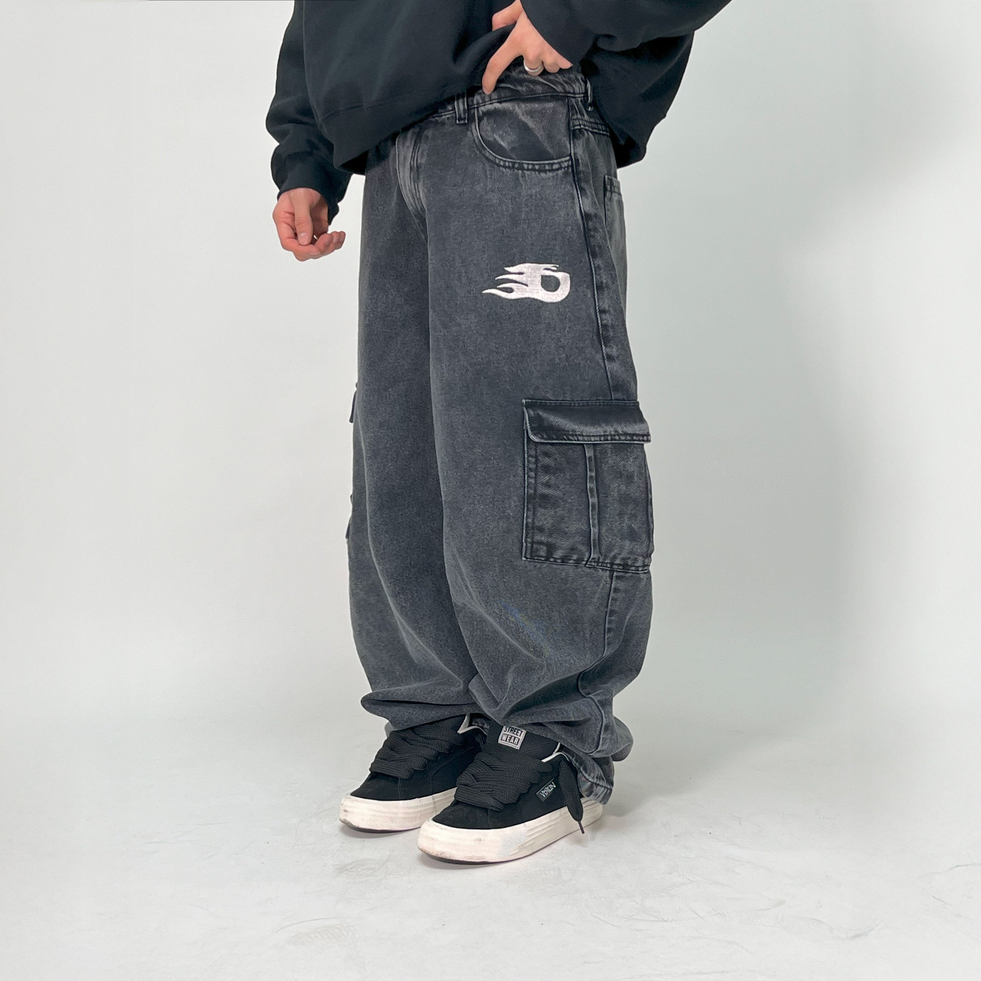 Jean Ultra Baggy Negro XII