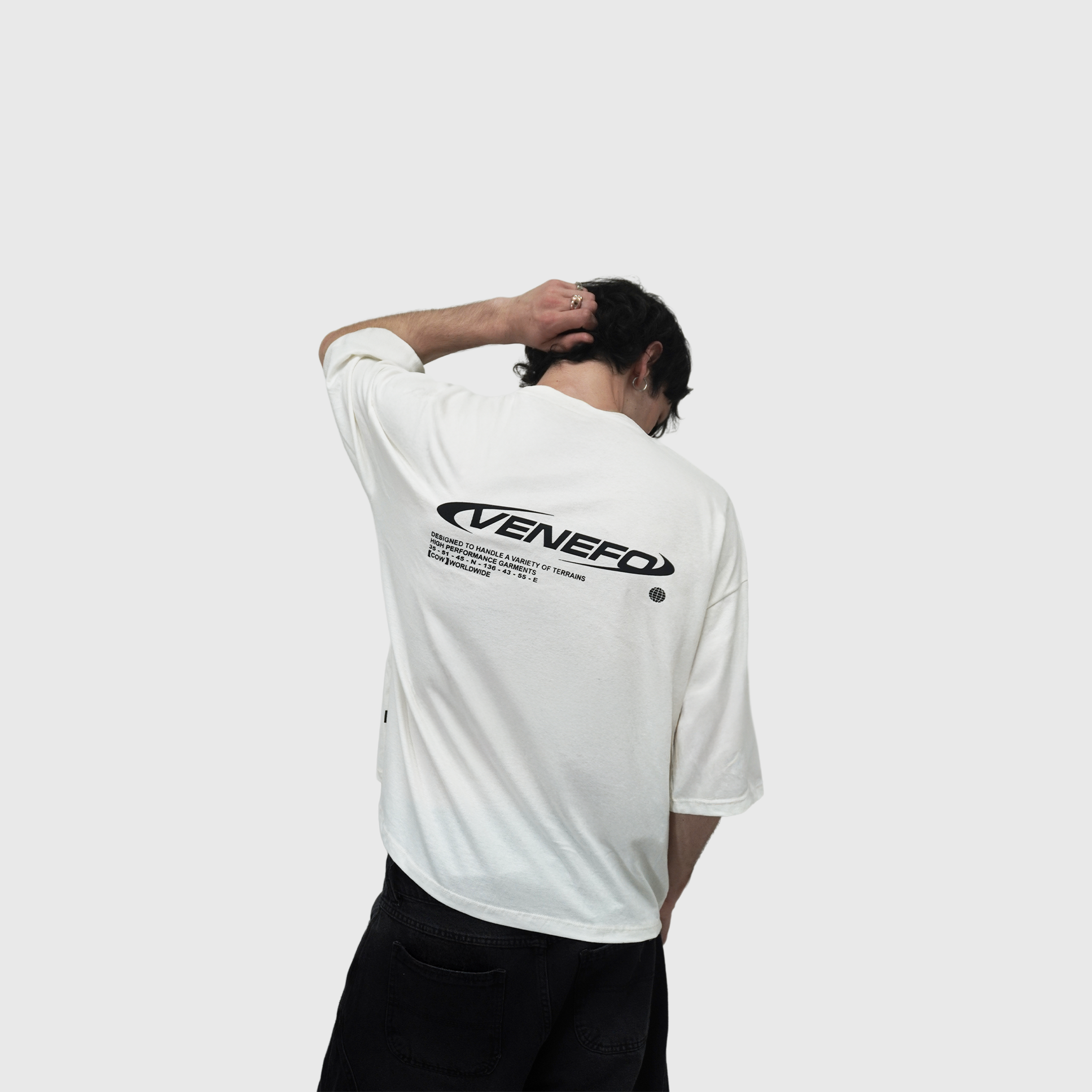 Remera (VENEFO) (Oversize) (Blanco)