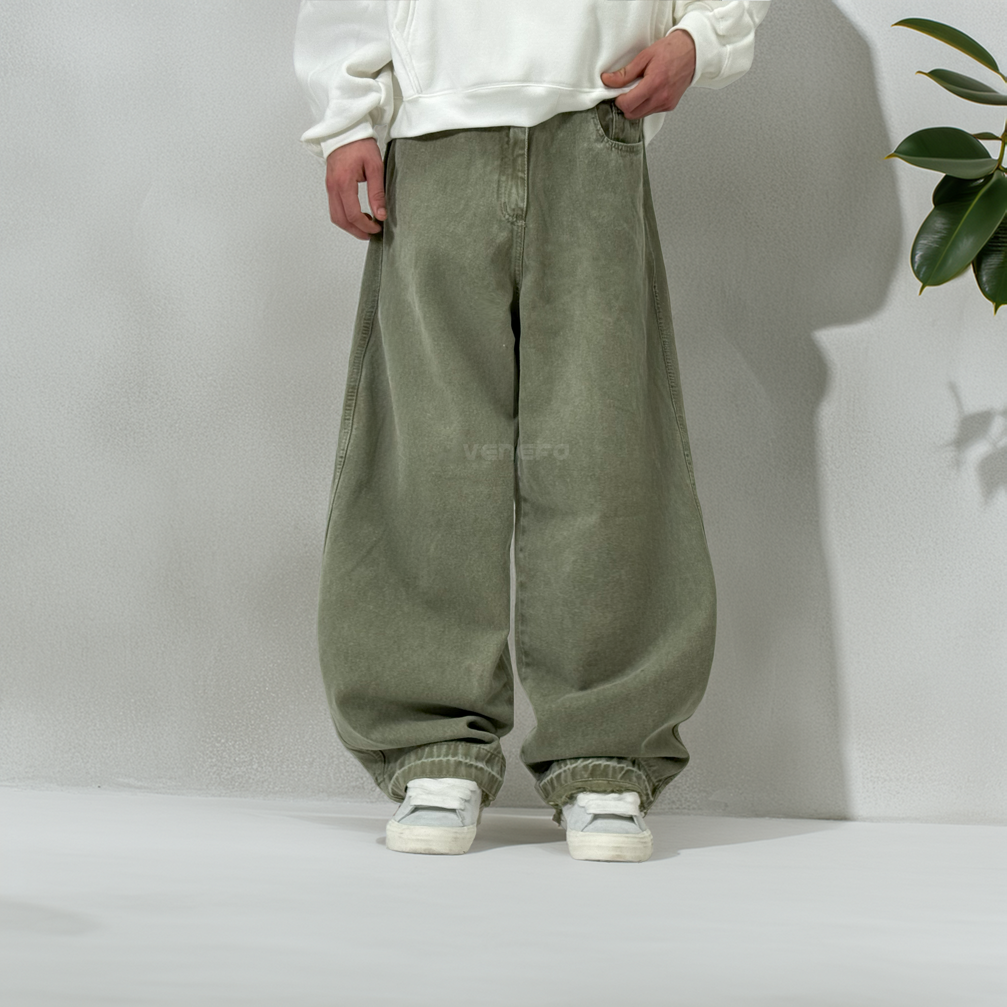 Jean Ultra Baggy Green I